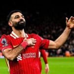 محمد صلاح ينافس على جائزة هدف الموسم في ليفربول