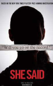 مشاهدة وتحميل فيلم She Said 2022 مترجم اون لاين